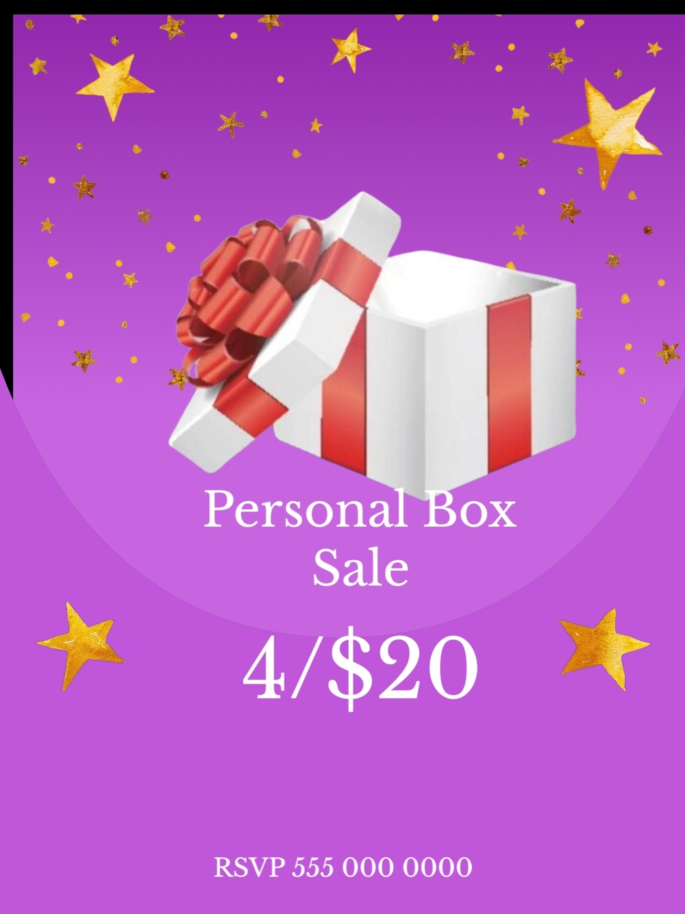 🎁 PERSONAL BOX SALE 🎁